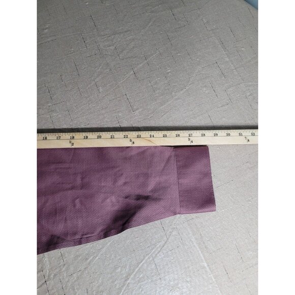 Perry Ellis Mens Shirt Size 2XLT Tall Button Up  Long Sleeve casual Slim Fit (32 - Picture 11 of 11